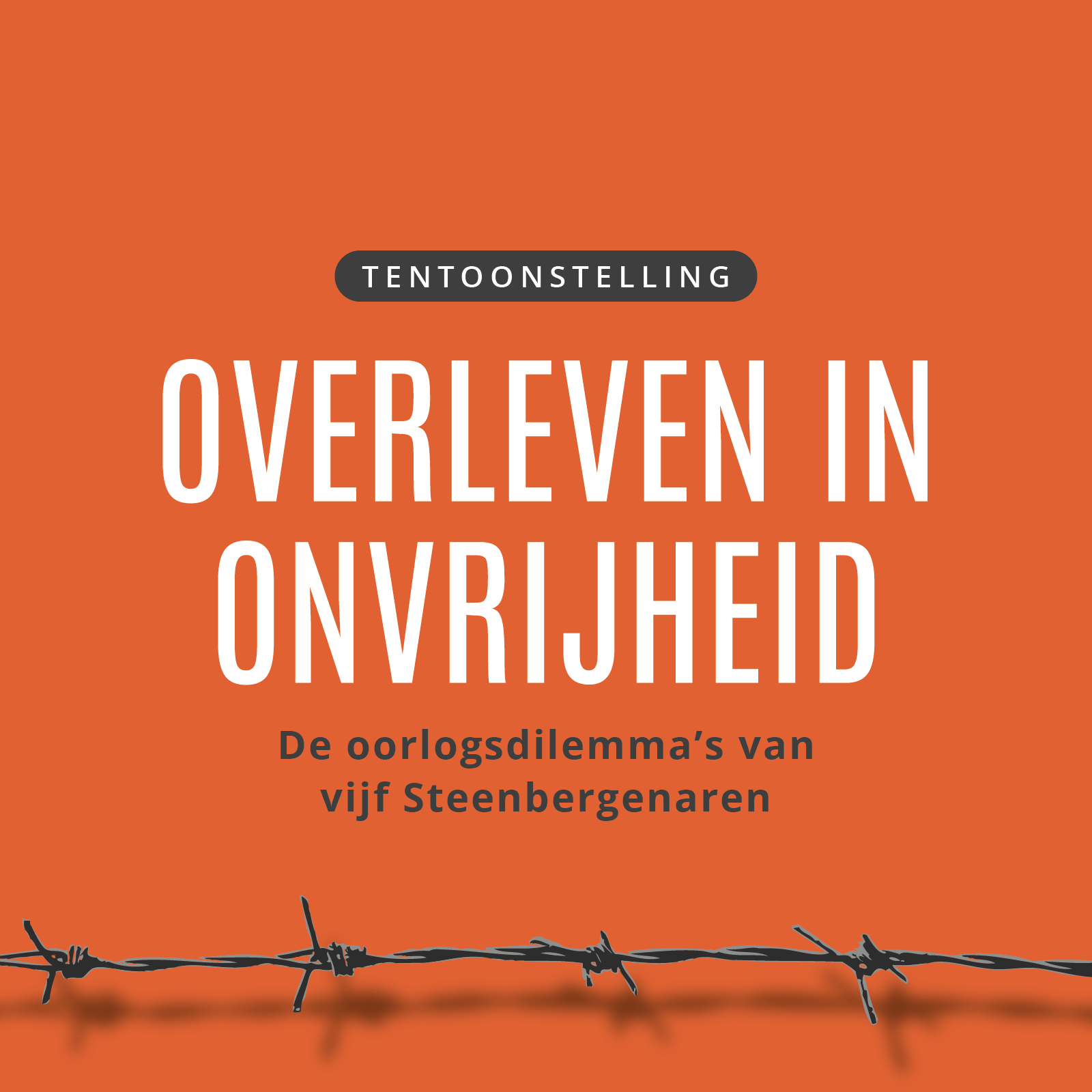 Banner Overleven in Onvrijheid